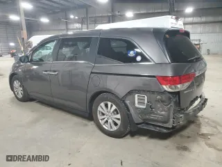 2014 Honda Odyssey EX with VIN 5FNRL5H4XEB130086, listed as a Copart auction lot 52018125 with 120,601 mi miles and Salvage Title. Bid and sale history available at carsss.com. Image 2.