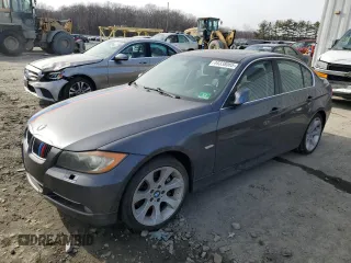2008 BMW 3 Series 335xi with VIN WBAVD53568A285840, listed as a Copart auction lot 44338085 with 173,039 mi miles and Clean Title. Bid and sale history available at carsss.com. Image 1.