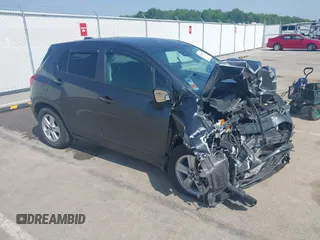2020 Chevrolet Trax LS with VIN 3GNCJKSB4LL273803, listed as a IAAI auction lot 42243637 with 98,781 mi miles and . Bid and sale history available at DreamBid. Image 1.