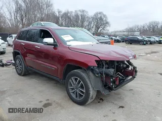 2022 Jeep Grand Cherokee Limited with VIN 1C4RJFBG2NC139280, listed as a IAAI auction lot 41599631 with 62,650 mi miles and . Bid and sale history available at DreamBid. Image 1.