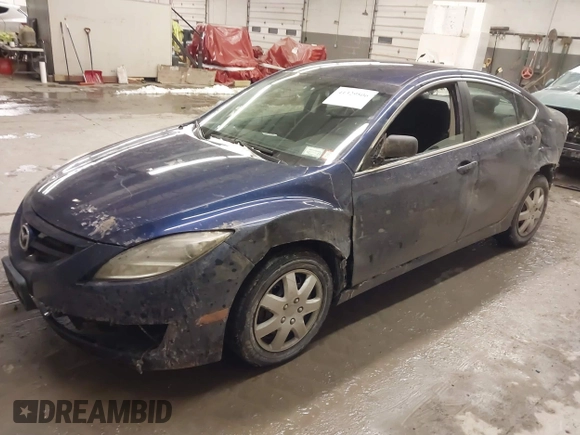 2010 Mazda 6 i Sport with VIN 1YVHZ8BH4A5M18294, listed as a IAAI auction lot 41329506 with 137,876 mi miles. Bid and sale history available at carsss.com. Image 2.