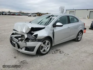 2014 Chevrolet Sonic LTZ with VIN 1G1JE5SB3E4177152, listed as a Copart auction lot 82578444 with 0 mi miles and Salvage Title. Bid and sale history available at carsss.com. Image 1.