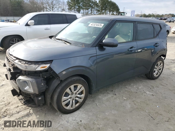 2020 Kia Soul LX with VIN KNDJ23AU3L7003181, listed as a Copart auction lot 42324525 with 82,907 mi miles and Salvage Title. Bid and sale history available at carsss.com. Image 1.