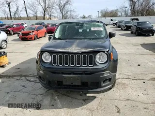 2015 Jeep Renegade Sport with VIN ZACCJBAT0FPB66962, listed as a Copart auction lot 49520865 with 110,151 mi miles and Salvage Title. Bid and sale history available at DreamBid. Image 11.