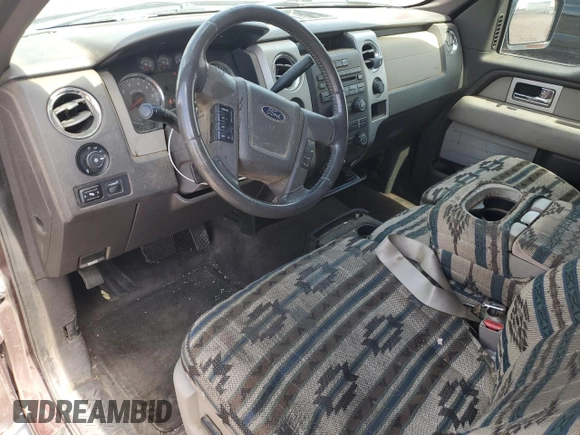 2009 Ford F-150 XL with VIN 1FTPW12V99FB47049, listed as a Copart auction lot 51545665 with 150,941 mi miles and Clean Title. Bid and sale history available at carsss.com. Image 8.