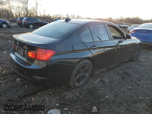 2014 BMW 3 Series 320i xDrive with VIN WBA3C3C56EF984060, listed as a Copart auction lot 88330235 with 233,559 mi miles and Salvage Title. Bid and sale history available at carsss.com. Image 3.