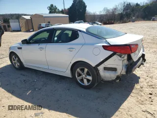 2014 Kia Optima LX with VIN 5XXGM4A74EG302158, listed as a Copart auction lot 46492685 with 147,302 mi miles and Salvage Title. Bid and sale history available at carsss.com. Image 2.