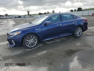 2016 Kia Optima SXL Turbo with VIN 5XXGV4L23GG095666, listed as a Copart auction lot 51286195 with 58,485 mi miles and Salvage Title. Bid and sale history available at carsss.com. Image 1.