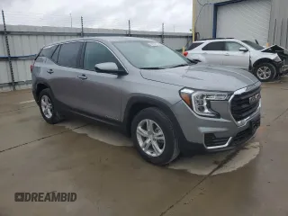 2024 GMC Terrain SLE with VIN 3GKALMEGXRL156124, listed as a Copart auction lot 60152115 with 38,215 mi miles and Salvage title. Bid and sale history available at DreamBid. Image 4.