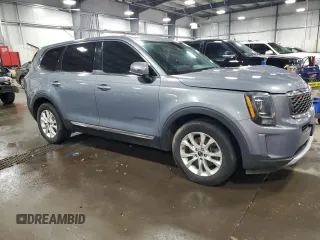 2020 Kia Telluride LX with VIN 5XYP2DHCXLG050143, listed as a Copart auction lot 51328465 with 147,557 mi miles and Salvage Title. Bid and sale history available at carsss.com. Image 4.