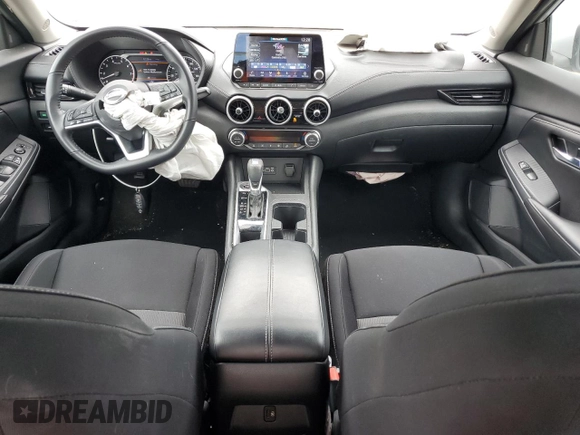 2021 Nissan Sentra SV with VIN 3N1AB8CV6MY288481, listed as a Copart auction lot 59958195 with 33,644 mi miles and Salvage title. Bid and sale history available at DreamBid. Image 8.