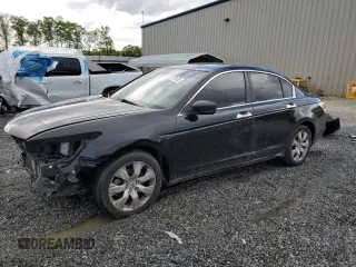 2010 Honda Accord EX-L z VIN 1HGCP3F85AA008213, wystawiony jako Copart lot #52179125 z przebiegiem 125 206 mil mil oraz Szkoda całkowita • Salvage title. Historia ofert i sprzedaży dostępna na DreamBid. Obrazek 1.