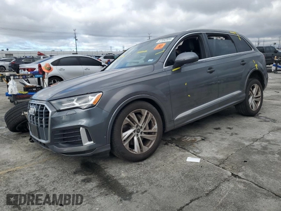 2021 Audi Q7 Premium Plus with VIN WA1LJAF78MD016265, listed as a Copart auction lot 47892535 with Not provided miles and Salvage title. Bid and sale history available at DreamBid. Image 1.