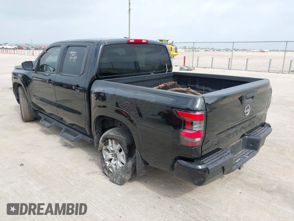 2022 Nissan Frontier SV with VIN 1N6ED1EJ2NN677012, listed as a IAAI auction lot 41967201 with 76,835 mi miles and . Bid and sale history available at DreamBid. Image 3.