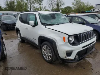 2020 Jeep Renegade Latitude with VIN ZACNJABB9LPL91894, listed as a Copart auction lot 52179294 with 31,227 mi miles and Salvage title. Bid and sale history available at DreamBid. Image 4.