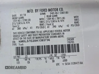 2019 Ford Transit Connect XL with VIN NM0LS7E2XK1393736, listed as a IAAI auction lot 42729520 with 92,733 mi miles and . Bid and sale history available at DreamBid. Image 15.