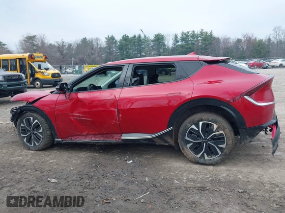 2023 Kia EV6 Wind with VIN KNDC34LA5P5610909, listed as a IAAI auction lot 41972182 with 67,204 mi miles and . Bid and sale history available at DreamBid. Image 14.