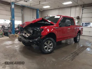 2020 Ford F-150 XL with VIN 1FTEW1E57LKE84045, listed as a IAAI auction lot 41497649 with 91,567 mi miles. Bid and sale history available at carsss.com. Image 2.