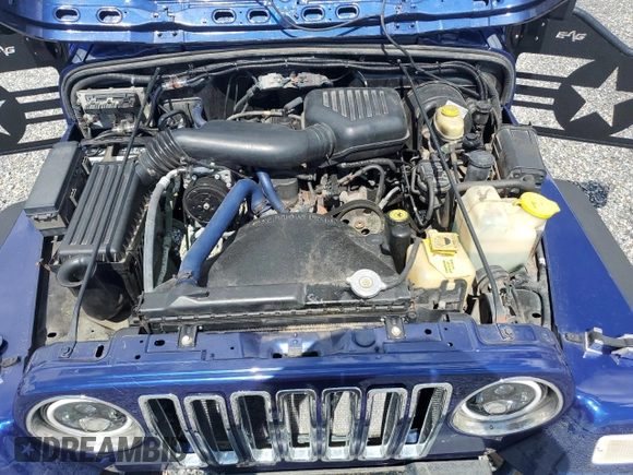 2001 Jeep Wrangler SE with VIN 1J4FA29P51P354795, listed as a Copart auction lot 73874834 with 0 mi miles and Salvage Title. Bid and sale history available at carsss.com. Image 11.