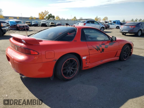 1994 Mitsubishi 3000GT z VIN JA3AM54J6RY009694, wystawiony jako Copart lot #77572864 z przebiegiem 175 629 mil mil oraz Tytuł czysty. Historia ofert i sprzedaży dostępna na DreamBid. Obrazek 3.