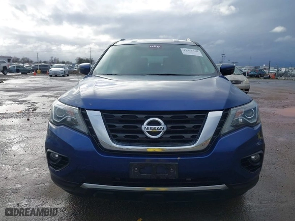 2018 Nissan Pathfinder SV with VIN 5N1DR2MM9JC671503, listed as a IAAI auction lot 41535990 with 117,912 mi miles. Bid and sale history available at carsss.com. Image 6.