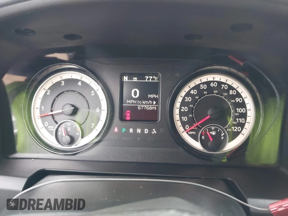 2018 Ram 1500 Express with VIN 1C6RR7KT0JS217235, listed as a IAAI auction lot 42605893 with 67,768 mi miles and . Bid and sale history available at DreamBid. Image 7.