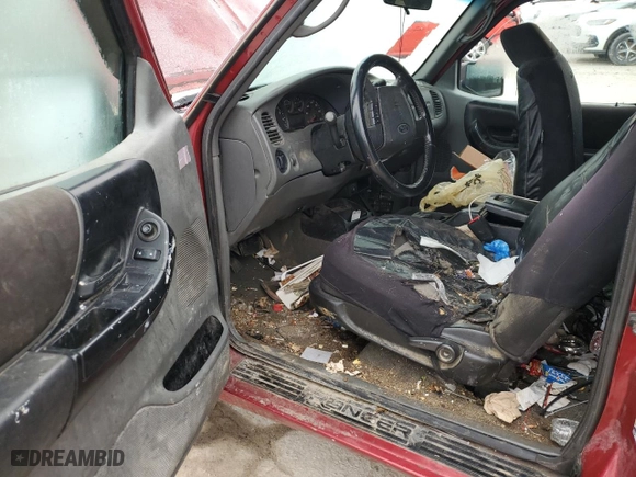 2009 Ford Ranger XLT with VIN 1FTZR45E99PA20695, listed as a Copart auction lot 48106995 with 0 mi miles and Salvage Title. Bid and sale history available at carsss.com. Image 8.