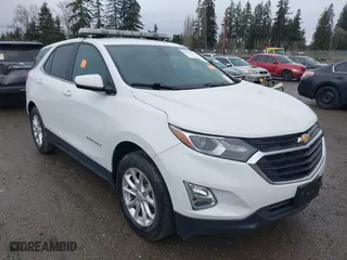 2020 Chevrolet Equinox LT with VIN 2GNAXUEV5L6127261, listed as a IAAI auction lot 41473837 with 200,744 mi miles. Bid and sale history available at carsss.com. Image 1.