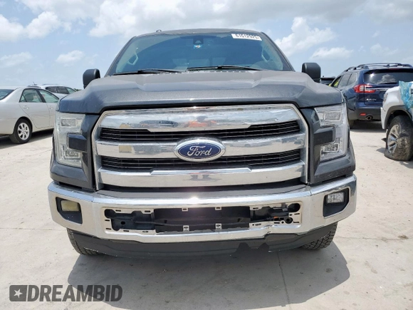 2015 Ford F-150 XL with VIN 1FTEW1CFXFFA53238, listed as a Copart auction lot 61612925 with 120,315 mi miles and Salvage title. Bid and sale history available at DreamBid. Image 5.