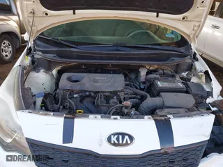 2016 Kia Rio LX with VIN KNADM4A38G6564814, listed as a IAAI auction lot 41789215 with 122,872 mi miles. Bid and sale history available at carsss.com. Image 10.