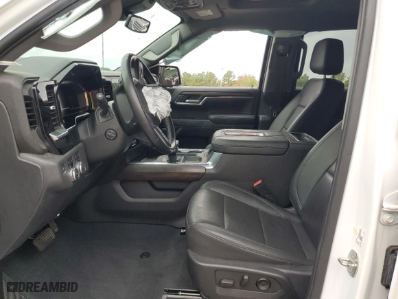 2022 GMC Sierra 1500 SLT with VIN 3GTUUDET3NG648029, listed as a Copart auction lot 79258414 with 0 mi miles and Salvage Title. Bid and sale history available at carsss.com. Image 7.