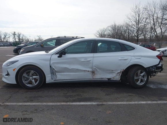 2022 Hyundai Sonata SE with VIN 5NPEG4JA9NH147654, listed as a IAAI auction lot 41466868 with 26,504 mi miles. Bid and sale history available at carsss.com. Image 14.
