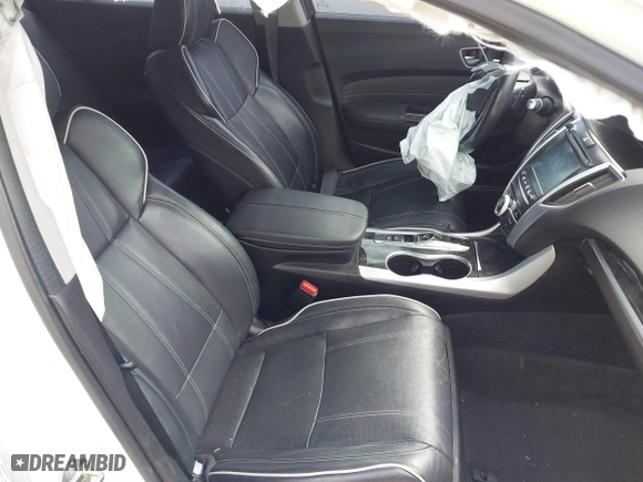 2018 Acura TLX w/Advance Pkg with VIN 19UUB2F76JA002621, listed as a IAAI auction lot 41706667 with 95,655 mi miles. Bid and sale history available at carsss.com. Image 5.