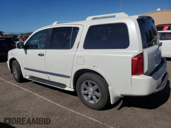 2005 Infiniti QX56 with VIN 5N3AA08C25N805477, listed as a Copart auction lot 74199494 with 197,255 mi miles and Salvage Title. Bid and sale history available at carsss.com. Image 2.