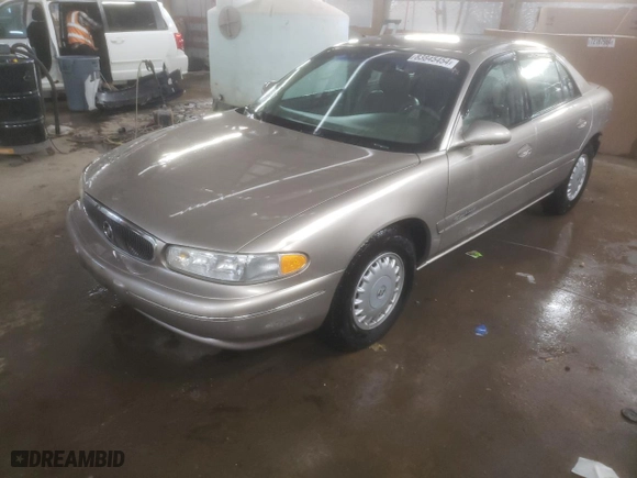1999 Buick Century Limited with VIN 2G4WY52MXX1408709, listed as a Copart auction lot 83845454 with 145024 miles and Salvage Title. Bid and sale history available at carsss.com. Image 1.