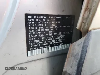 2012 Volkswagen Tiguan S с VIN WVGAV7AXXCW606008, выставлен на аукционе Copart как лот 62232655 с пробегом 184 316 миль миль и Списание • Salvage title. История ставок и продаж доступна на DreamBid. Изображение 14.