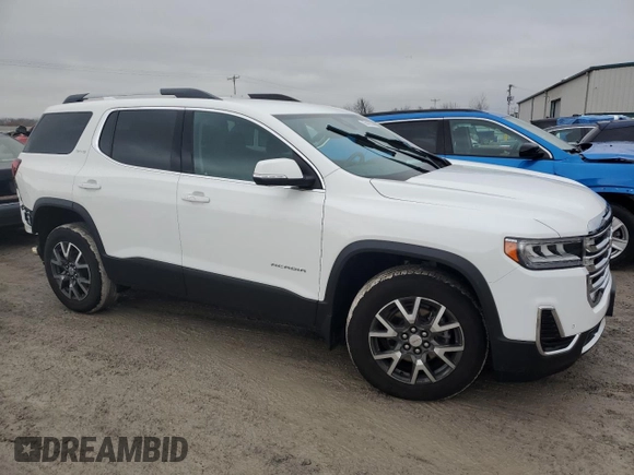 2021 GMC Acadia SLE with VIN 1GKKNRL46MZ101613, listed as a Copart auction lot 85416554 with 32,834 mi miles and Salvage Title. Bid and sale history available at carsss.com. Image 4.