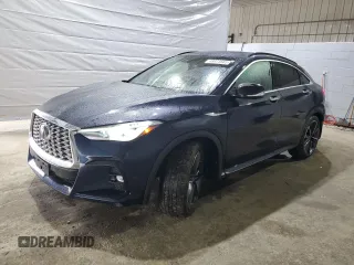 2022 Infiniti QX55 Essential z VIN 3PCAJ5K36NF115362, wystawiony jako Copart lot #48973565 z przebiegiem 30 465 mil mil oraz Szkody całkowita. Historia ofert i sprzedaży dostępna na DreamBid. Obrazek 1.