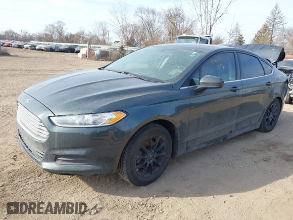2016 Ford Fusion S with VIN 3FA6P0G75GR152204, listed as a IAAI auction lot 41810291 with 179,879 mi miles. Bid and sale history available at carsss.com. Image 2.