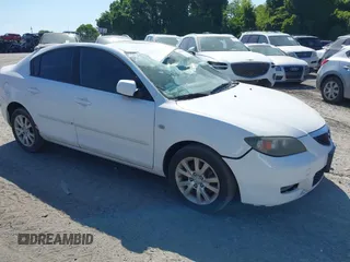 2008 Mazda 3 Sport with VIN JM1BK12F881867582, listed as a IAAI auction lot 41543837 with 155,967 mi miles and . Bid and sale history available at DreamBid. Image 1.
