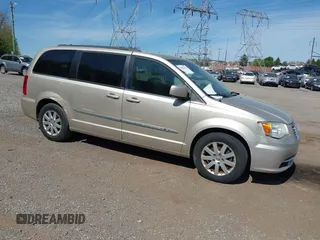 2013 Chrysler Town & Country Touring with VIN 2C4RC1BG8DR774619, listed as a IAAI auction lot 42087639 with 155,218 mi miles. Bid and sale history available at carsss.com. Image 1.