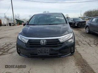 2022 Honda Odyssey EX-L with VIN 5FNRL6H70NB031177, listed as a Copart auction lot 51262515 with 53,629 mi miles and Salvage Title. Bid and sale history available at DreamBid. Image 5.