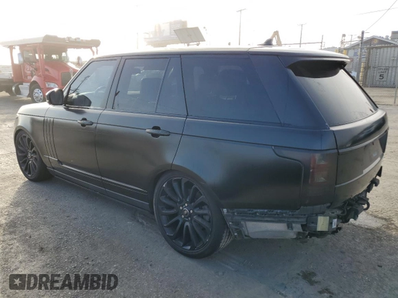 2015 Land Rover Range Rover Autobiography z VIN SALGV2TF7FA240203, wystawiony jako Copart lot #75924684 z przebiegiem 115 652 mil mil oraz Szkoda całkowita • Salvage title. Historia ofert i sprzedaży dostępna na DreamBid. Obrazek 2.