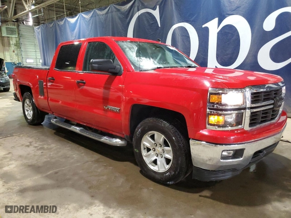2014 Chevrolet Silverado 1500 LT with VIN 3GCUKREH3EG535048, listed as a Copart auction lot 52941945 with 72,422 mi miles and Clean Title. Bid and sale history available at carsss.com. Image 4.