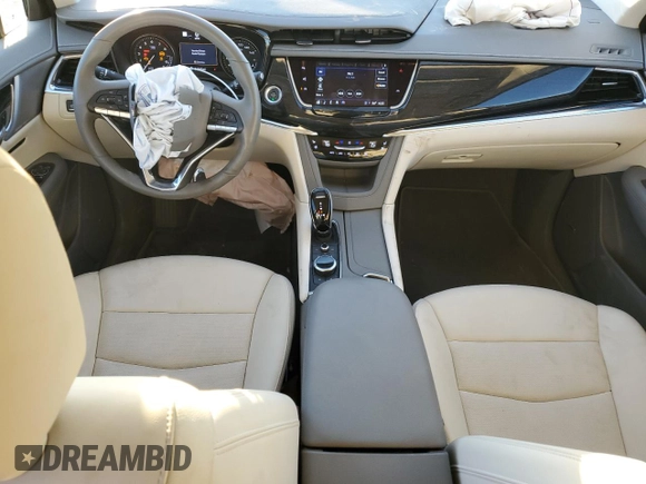 2022 Cadillac XT6 Premium Luxury with VIN 1GYKPCRS6NZ148919, listed as a Copart auction lot 81642934 with 36,015 mi miles and Salvage title. Bid and sale history available at DreamBid. Image 8.