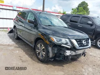 2020 Nissan Pathfinder S with VIN 5N1DR2AN3LC623110, listed as a IAAI auction lot 42163833 with 179,080 mi miles and . Bid and sale history available at DreamBid. Image 1.