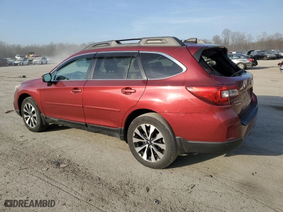 2016 Subaru Outback 2.5i Limited with VIN 4S4BSBNC3G3274475, listed as a Copart auction lot 48904935 with 157,810 mi miles and Salvage Title. Bid and sale history available at carsss.com. Image 2.