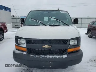 2016 Chevrolet Express Cargo Van with VIN 1GCWGBFF0G1131835, listed as a Copart auction lot 47828095 with 235,021 mi miles and Salvage Title. Bid and sale history available at carsss.com. Image 5.