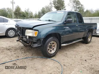 1996 Toyota T100 DX with VIN JT4TN12D6T0027552, listed as a Copart auction lot 85197944 with 195,213 mi miles and Salvage Title. Bid and sale history available at carsss.com. Image 1.