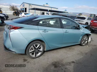 2016 Toyota Prius Four with VIN JTDKARFU6G3024204, listed as a Copart auction lot 43397655 with 0 mi miles and Salvage Title. Bid and sale history available at carsss.com. Image 3.